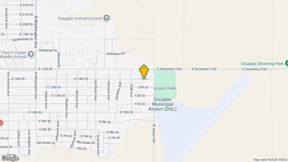 3105 E 14th St Map and Location Details