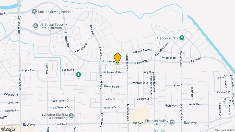 EATON RANCH APARTMENTS Mapa y Detalles de la Ubicación