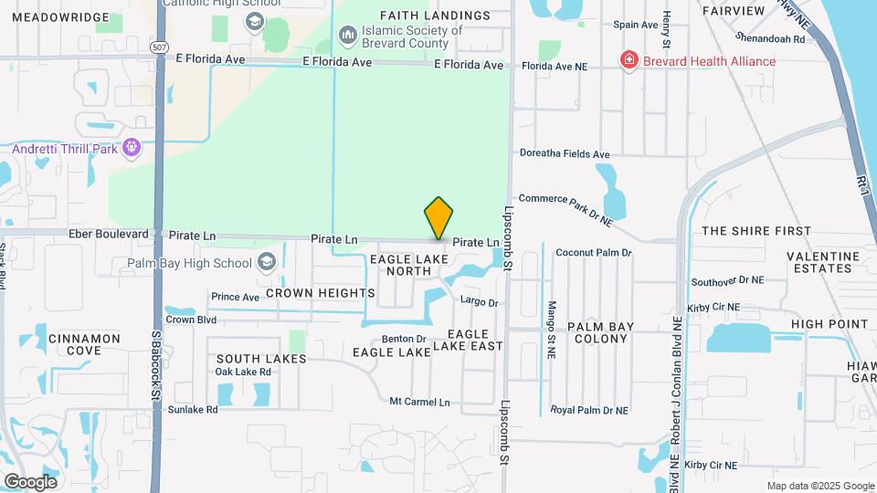 1080 Cayman Dr Map and Location Details