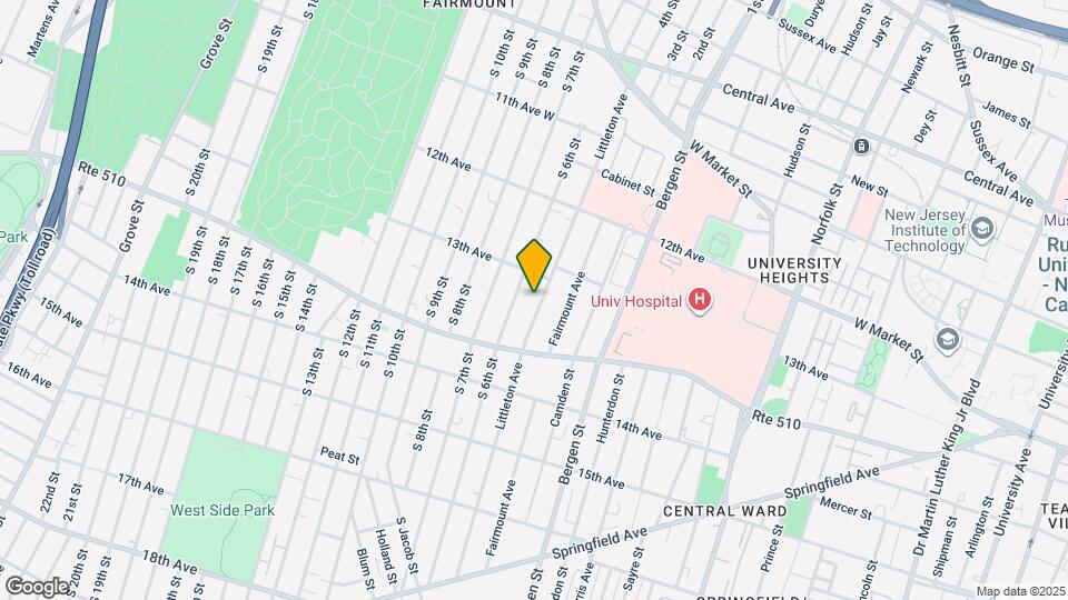 187-189 Littleton Ave, Unit #1 Map and Location Details