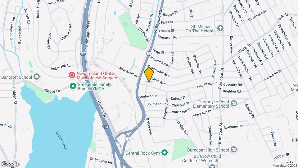 23 King Philip Rd, Unit 2 Map and Location Details
