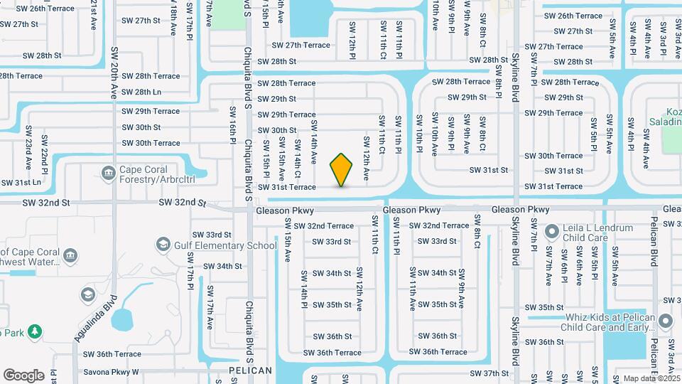 1224 SW 31st Terrace Map and Location Details