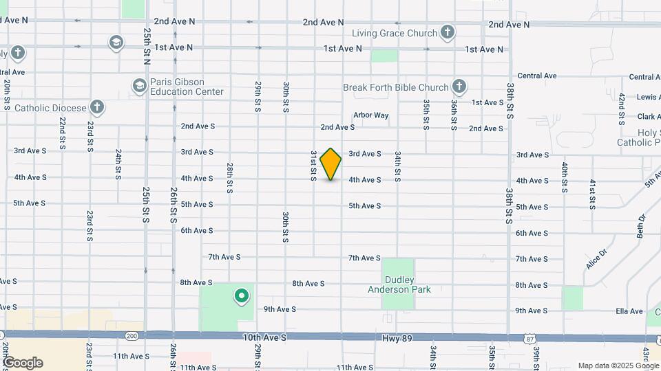 3118 4th Ave S Map and Location Details