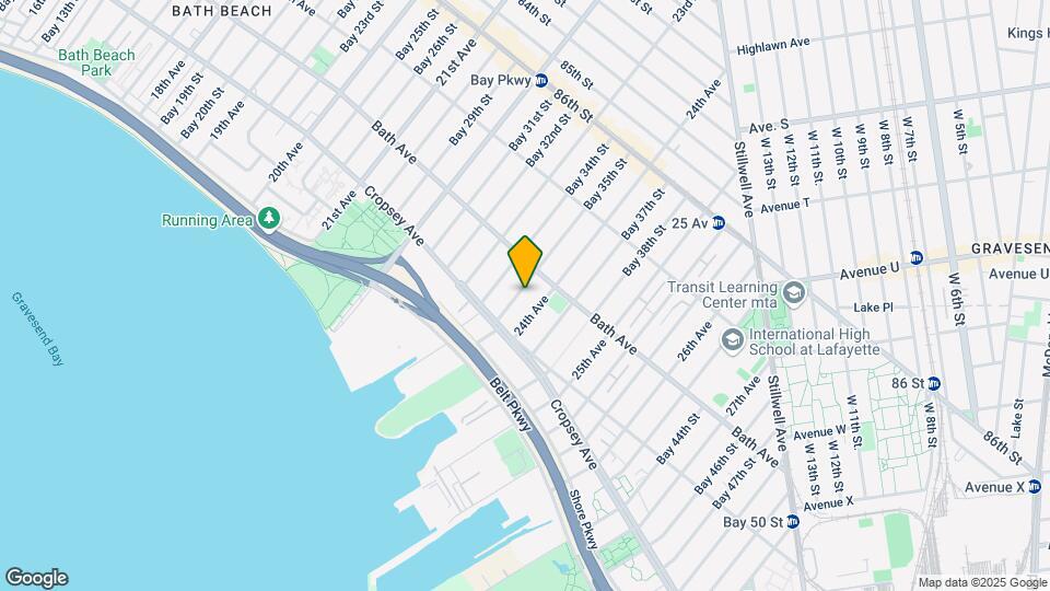 207 Bay 35Th St Map and Location Details