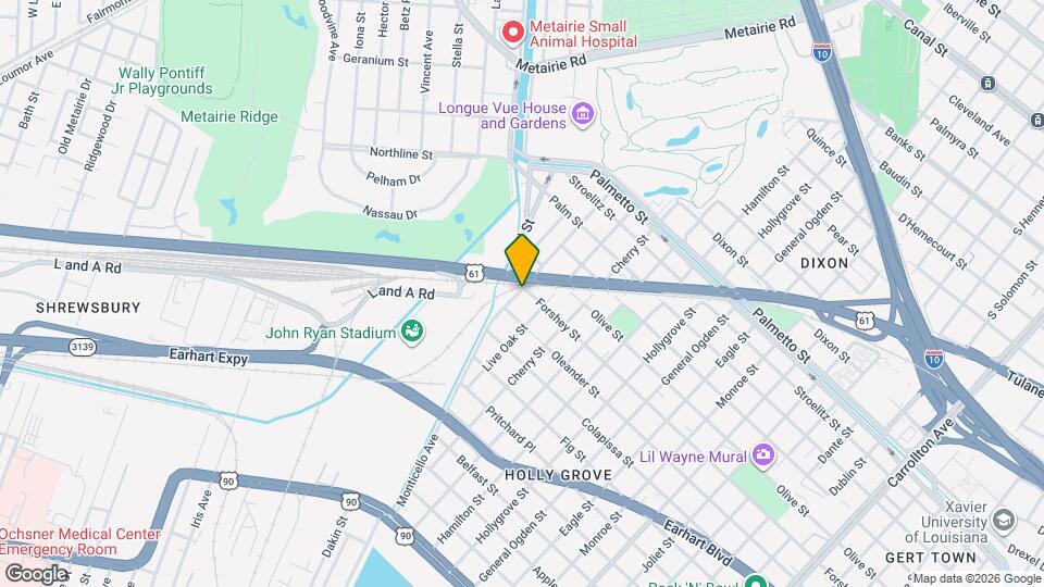 9438 Forshey St Map and Location Details