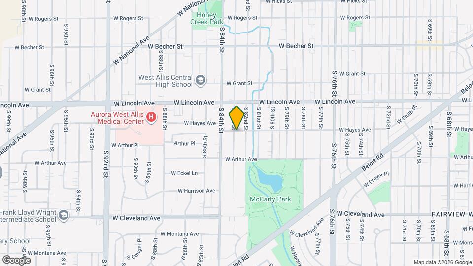 2402 S 83rd St Map and Location Details