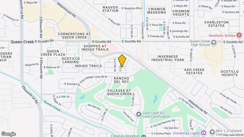 22367 S 214th St Mapa y Detalles de la Ubicación