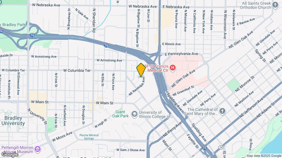 245 NE Randolph Ave, Unit A Map and Location Details