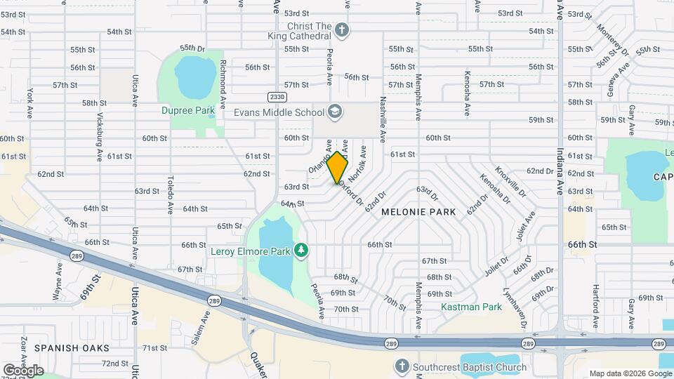 4104 64th St Map and Location Details