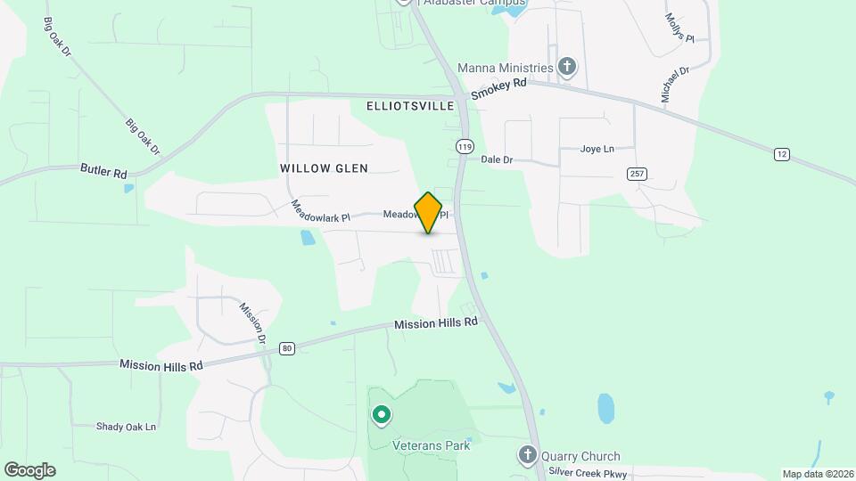 101 Shady Ln Map and Location Details