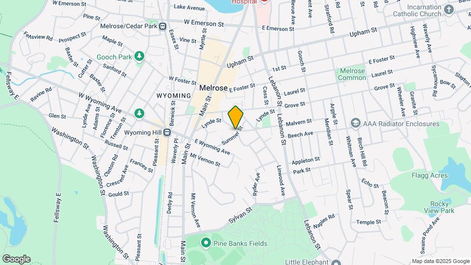 89 Lynde St Map and Location Details
