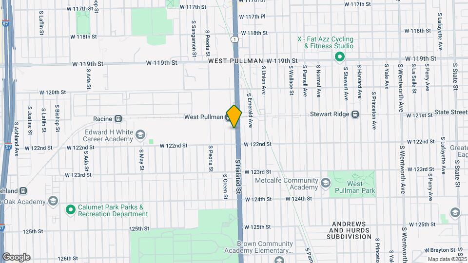 12128 S Halsted St Mapa y Detalles de la Ubicación