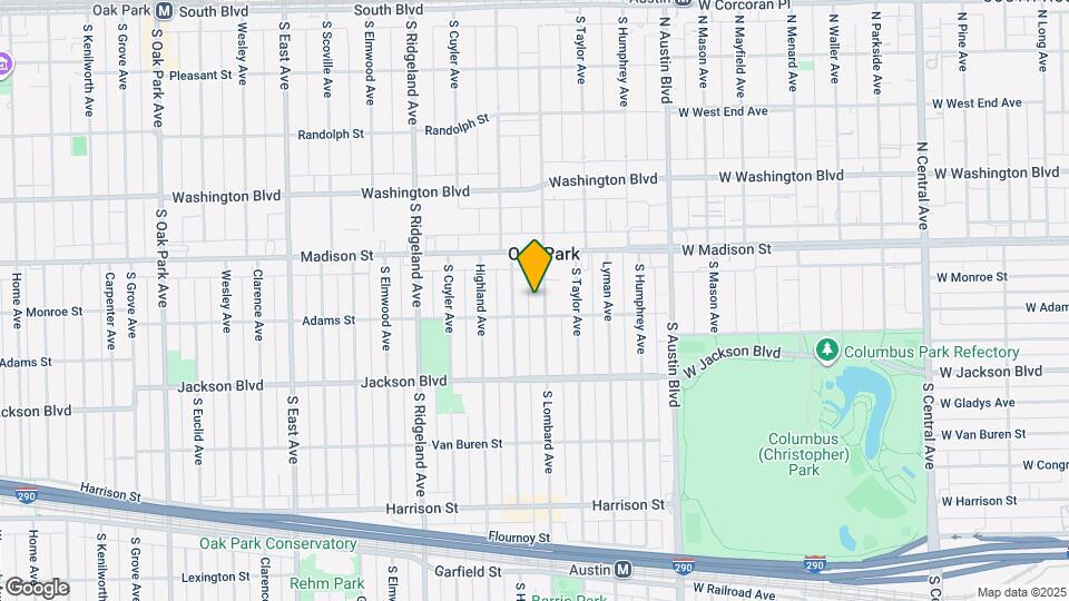 535 S Lombard Ave, Unit 2 Map and Location Details