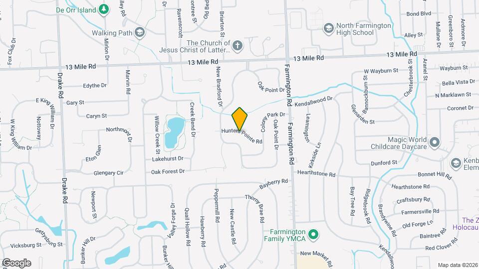 33811 Hunters Pointe Rd Map and Location Details