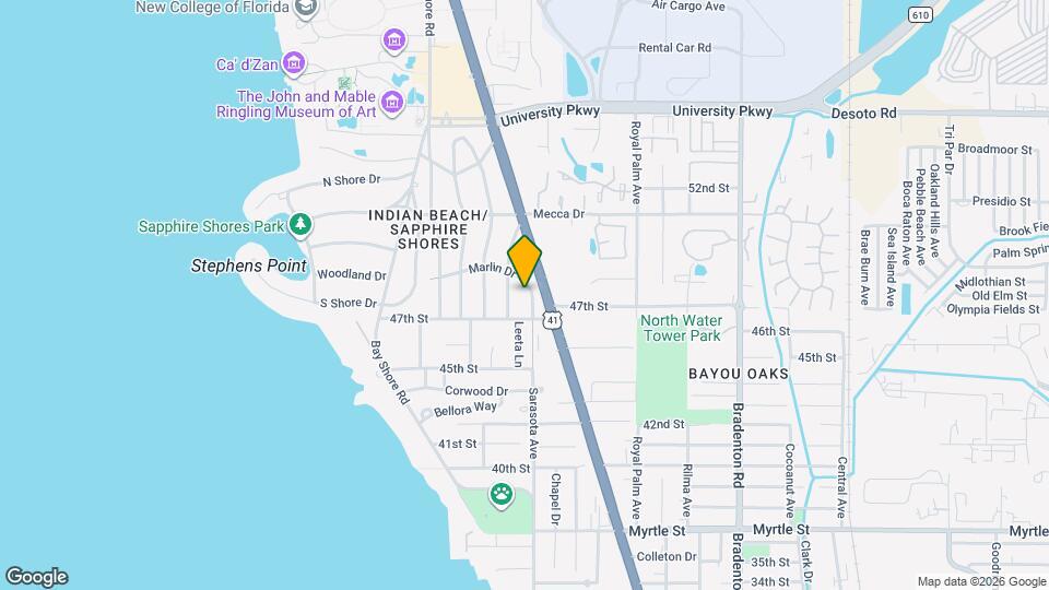 4801 Sarasota Ave Map and Location Details
