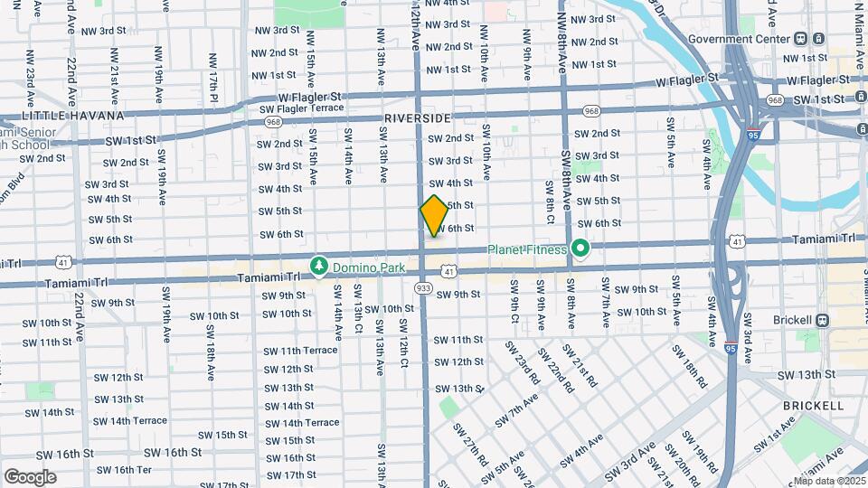 1153 SW 7th St Map and Location Details