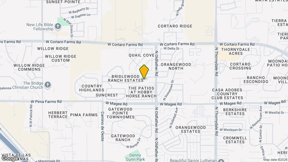 4285 W Plantation St Map and Location Details