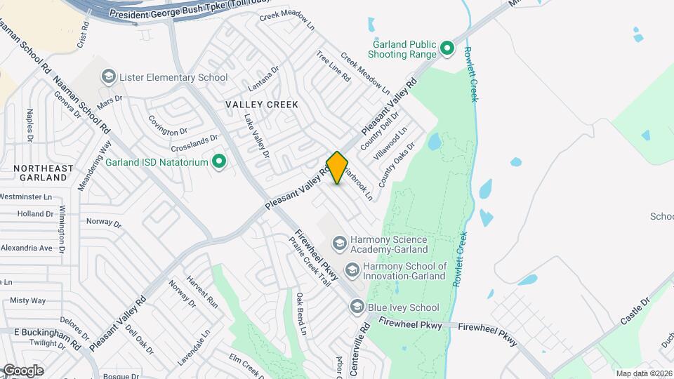 2331 Forestbrook Dr Mapa y Detalles de la Ubicación