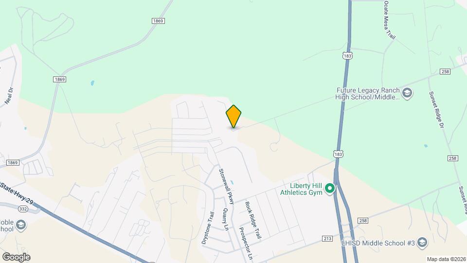 712 Long Run Mapa y Detalles de la Ubicación