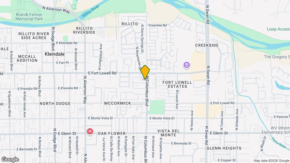 4259 E Blanton Rd Map and Location Details