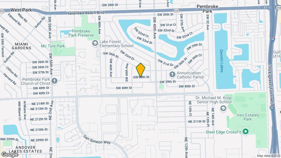 4200 SW 38th St Map and Location Details
