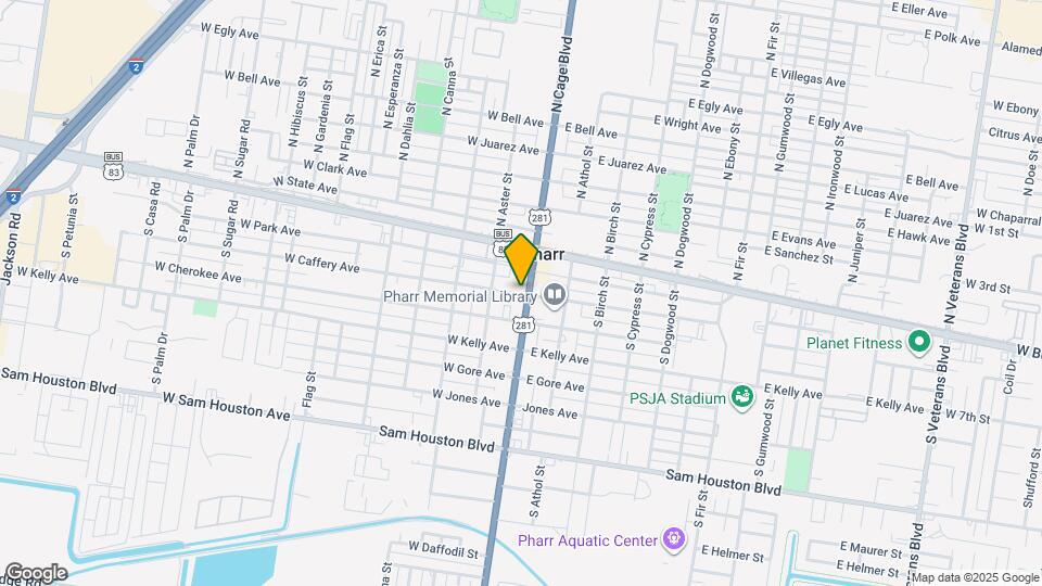 17 W Caffery Ave Map and Location Details