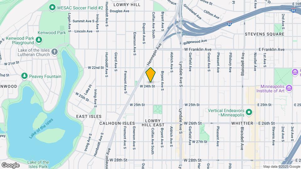 2320 Colfax Ave S Map and Location Details