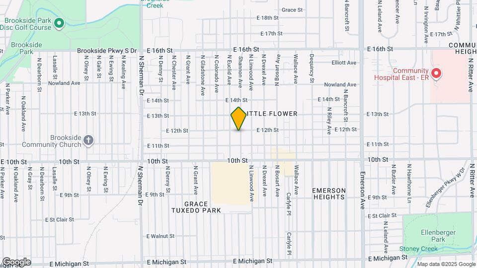 1132 Shannon Ave Map and Location Details