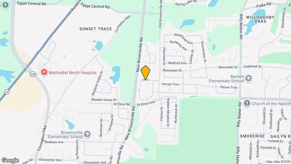 5545 Oak Branch Cir N Map and Location Details