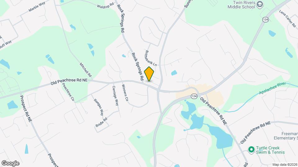 1856 Hanover W Dr Map and Location Details