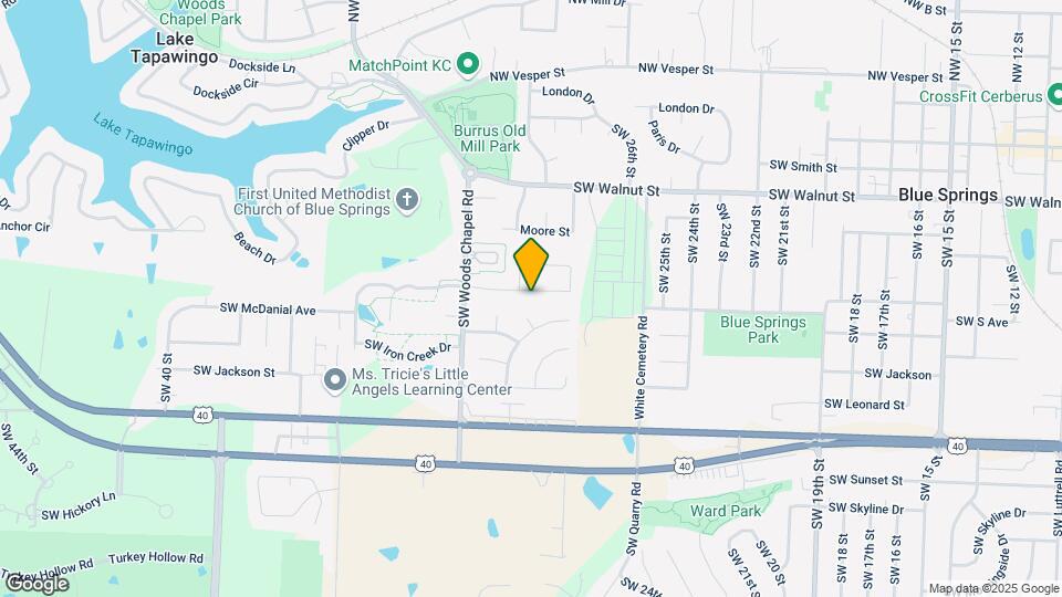 3022 SW Shadow Brook Dr Map and Location Details