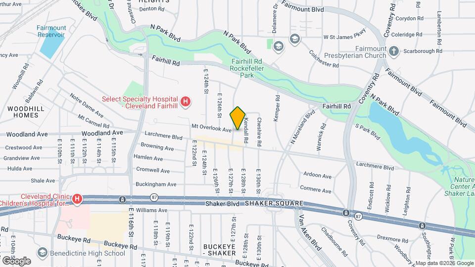 2577 E 127th St, Unit Dukes Property Mapa y Detalles de la Ubicación