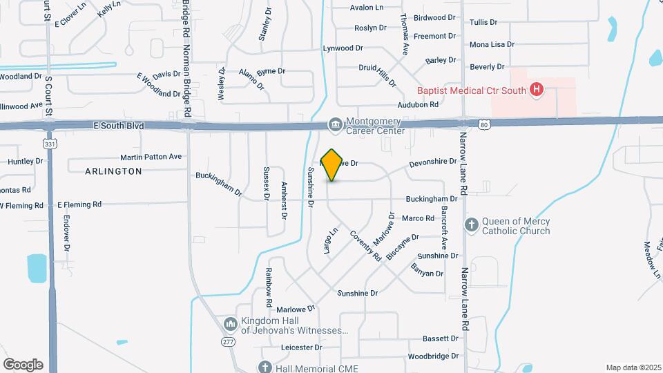 4303 Coventry Rd Map and Location Details