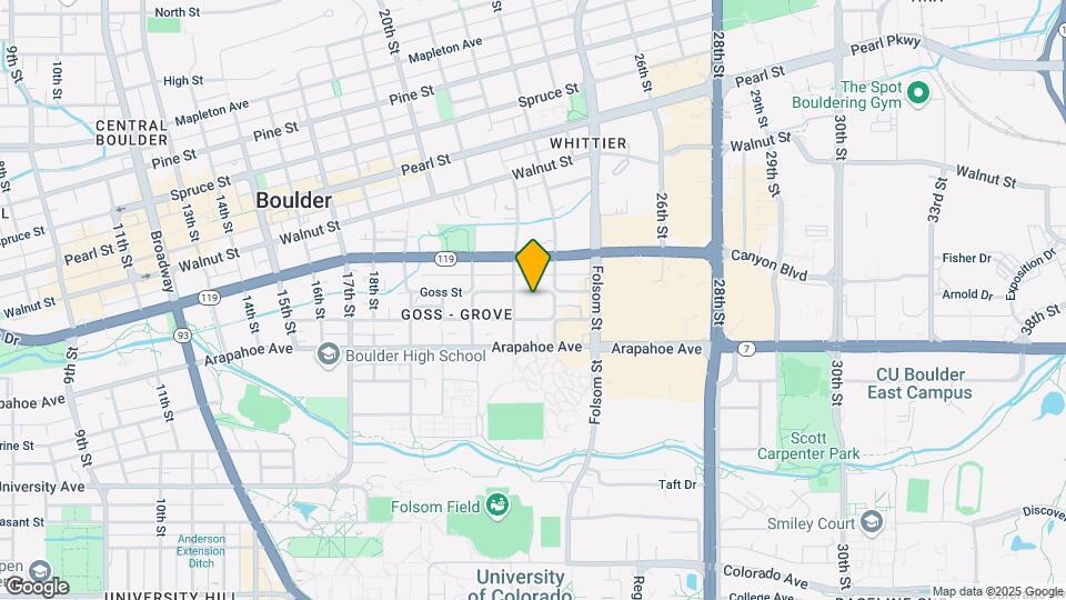 2216 Goss Cir E Mapa y Detalles de la Ubicación