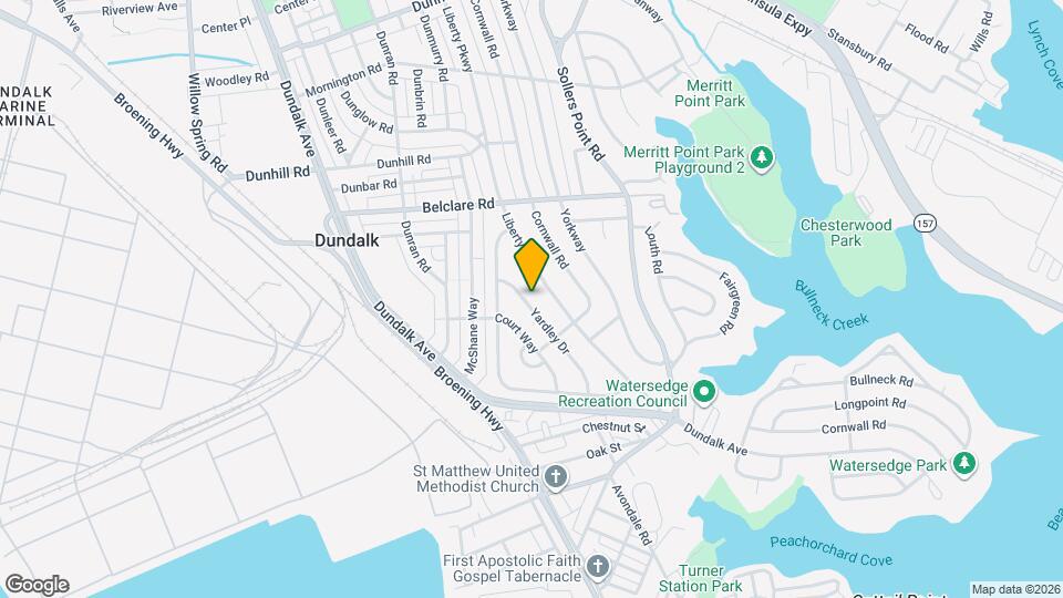 3413 Yardley Dr Map and Location Details