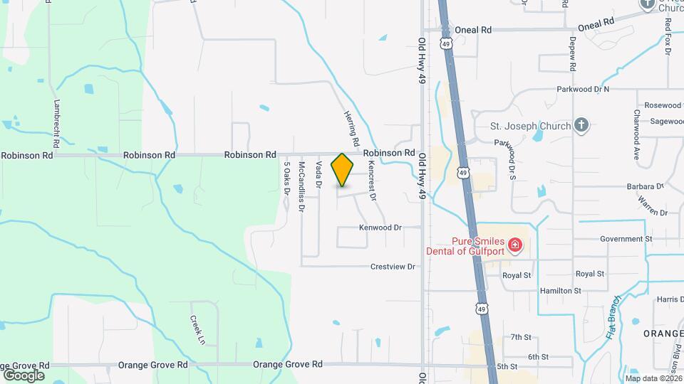 16170 Carolyn St Map and Location Details