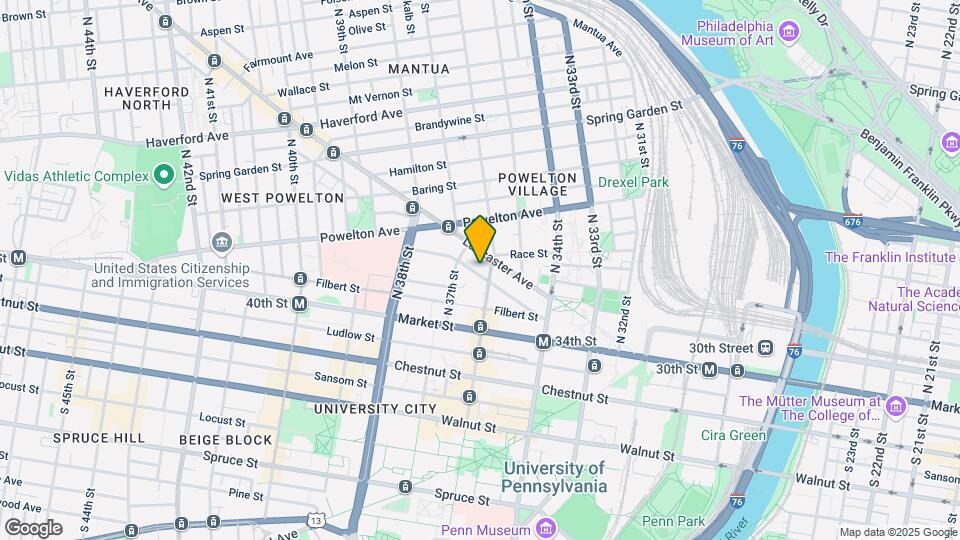 3613 Warren St Mapa y Detalles de la Ubicación