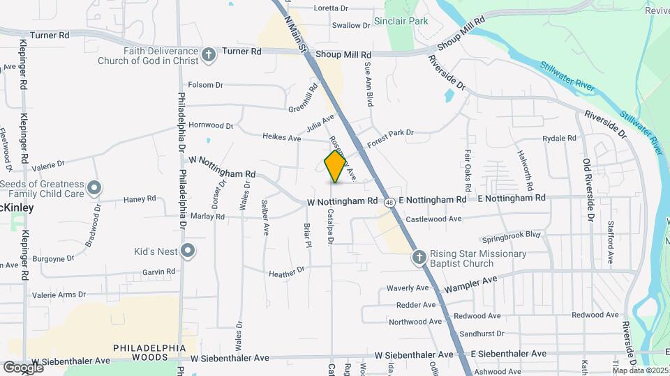 4328 Catalpa Dr Mapa y Detalles de la Ubicación