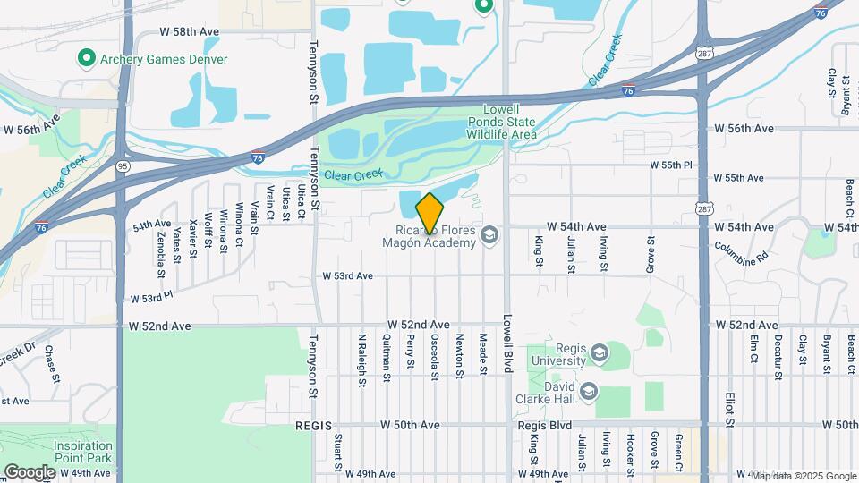 5375 Osceola St Map and Location Details