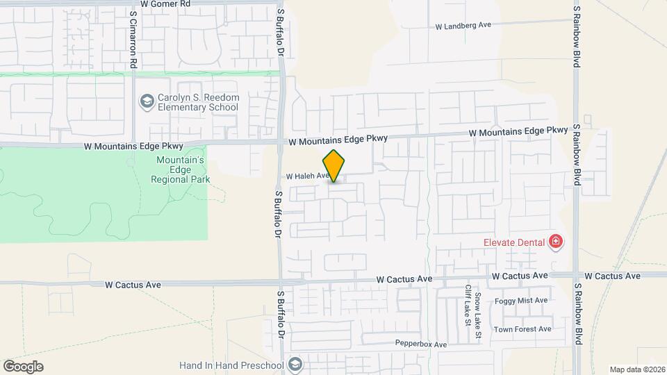 7653 Sweet Mist Ave Map and Location Details