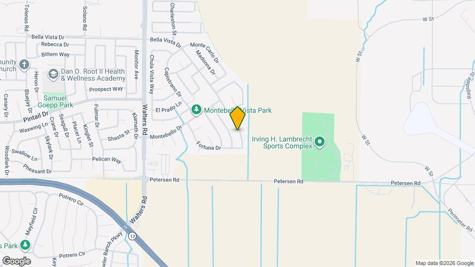 528 Bella Vista Dr Map and Location Details