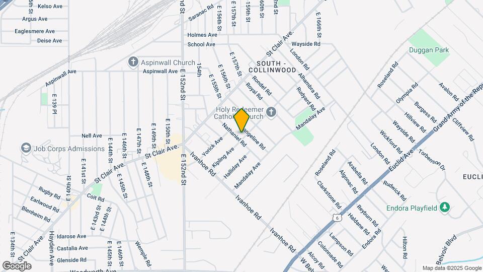 969 Nathaniel Rd Map and Location Details