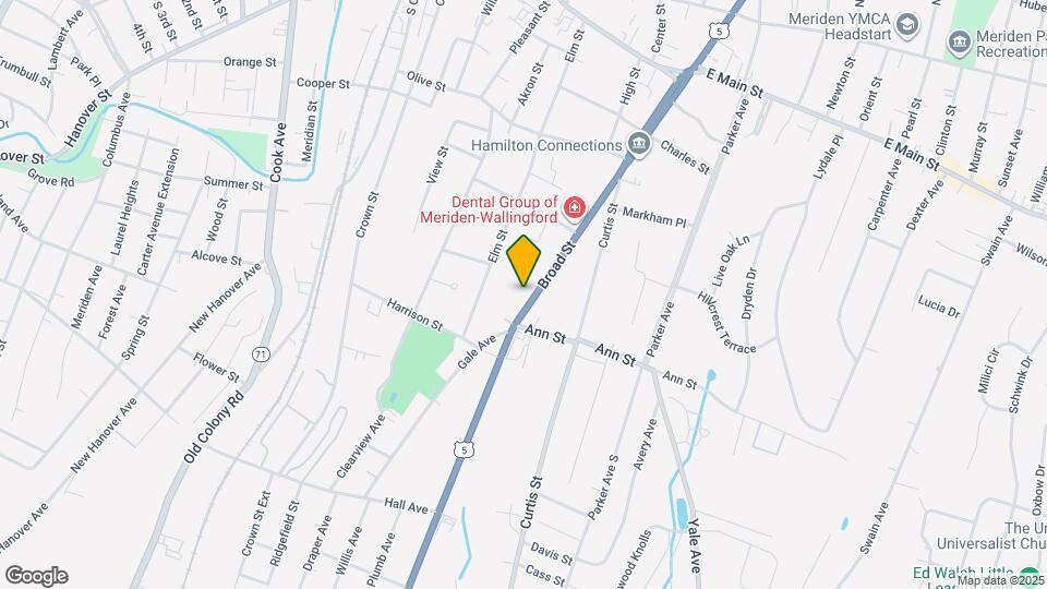 204 Broad St Map and Location Details