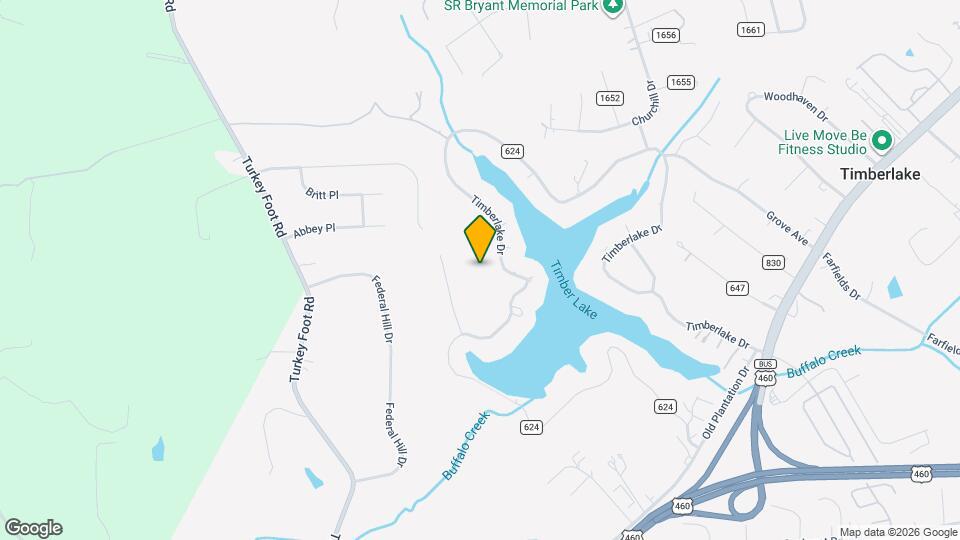 1803 Timberlake Dr Mapa y Detalles de la Ubicación