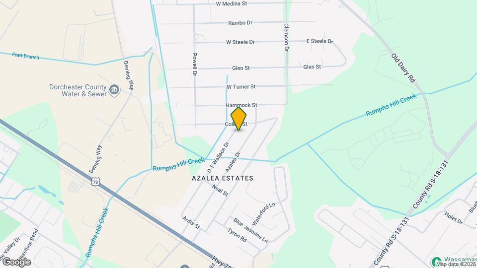 238 O T Wallace Dr Map and Location Details