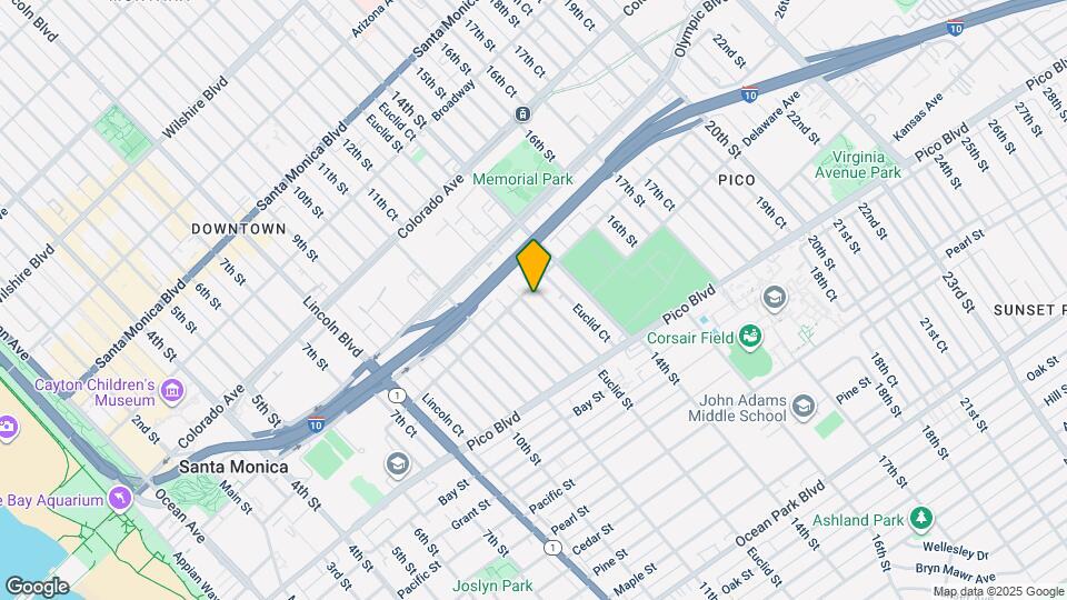 1808 Euclid St Mapa y Detalles de la Ubicación