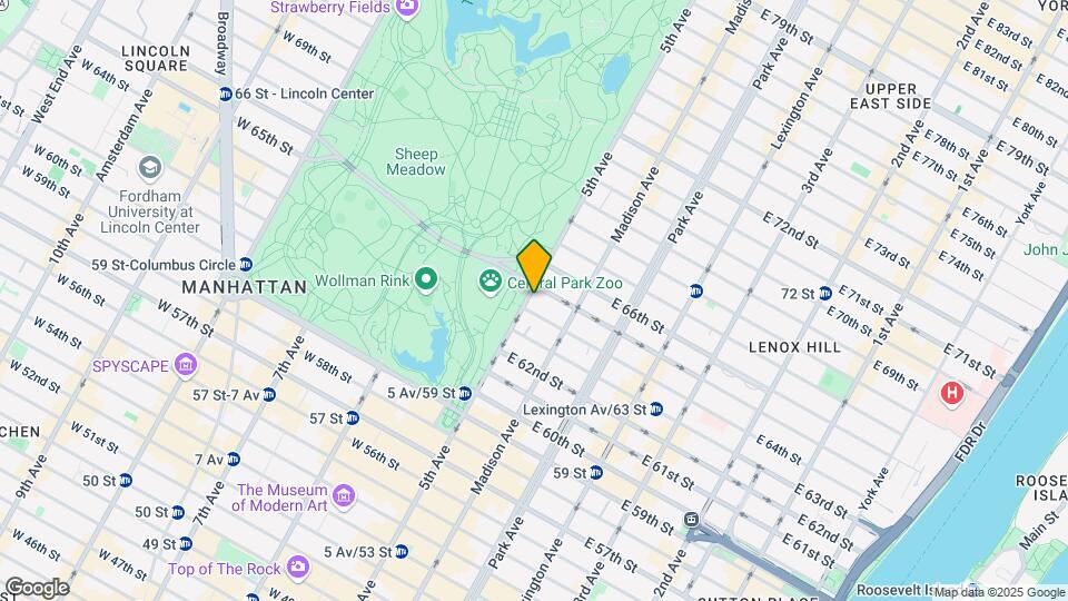 834 5th Ave Mapa y Detalles de la Ubicación