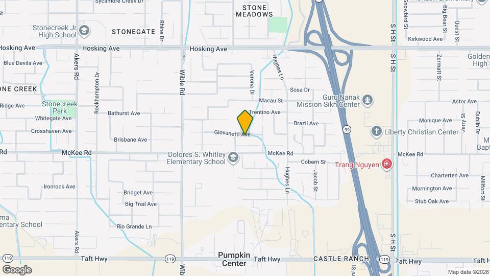 2805 Giovanetti Ave Mapa y Detalles de la Ubicación