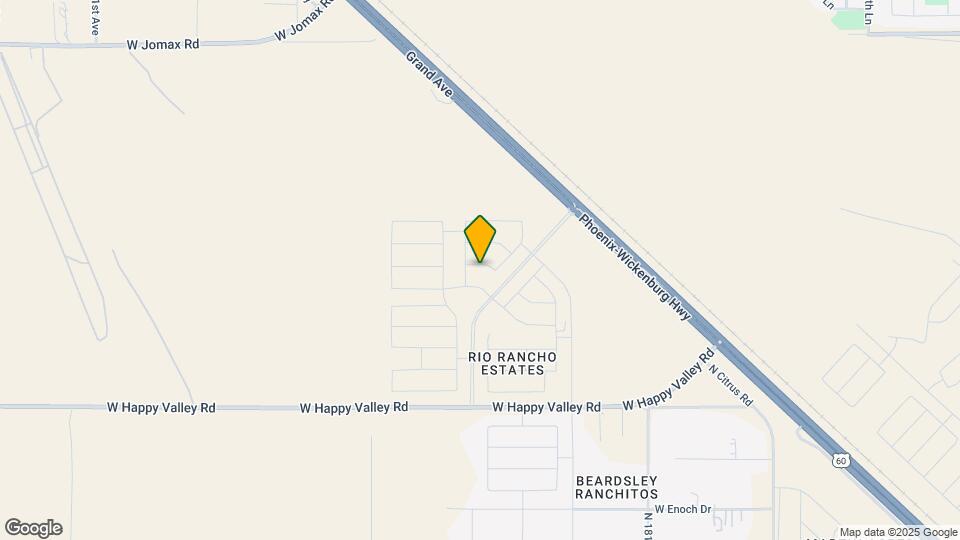 18467 W Cottontail Ln Mapa y Detalles de la Ubicación