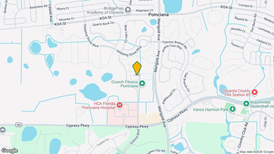 Maison at Solivita Marketplace Map and Location Details